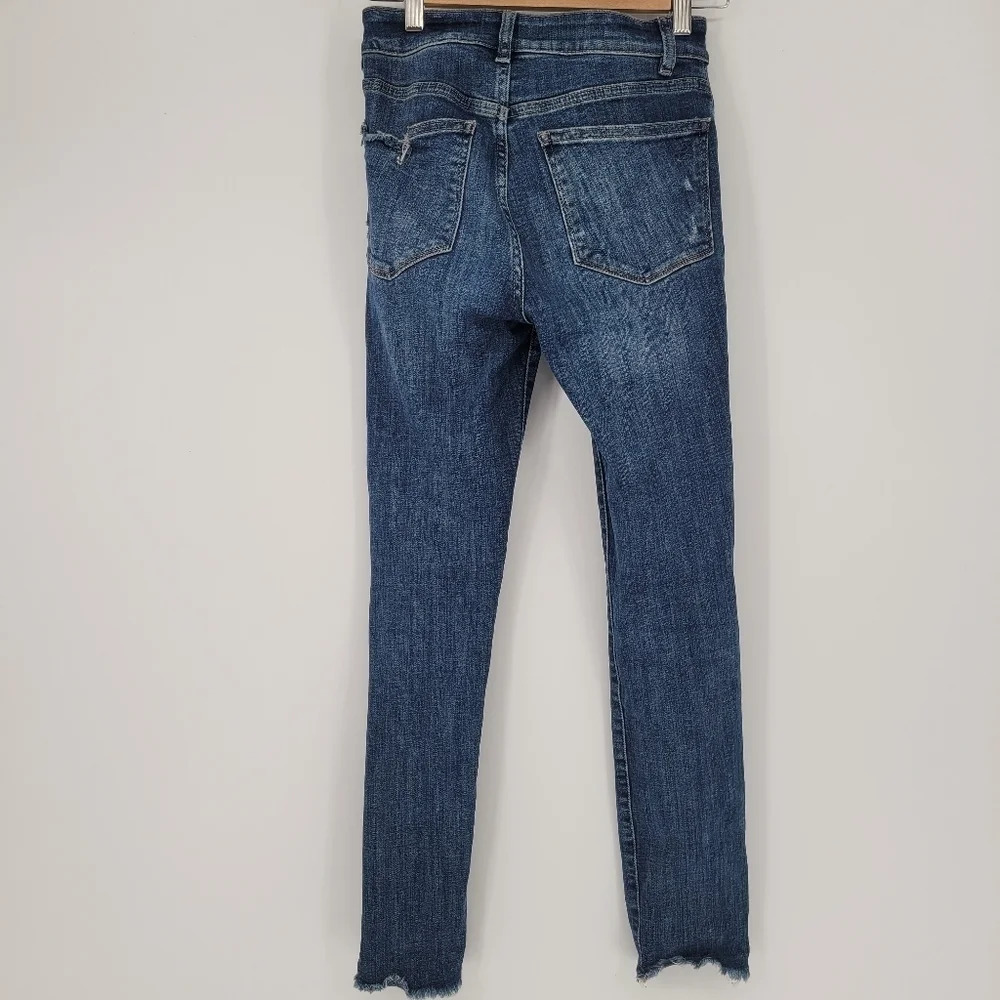 Dl1961 Florence Ankle mid rise instasculpt skinny denim jeans size 25 - Picture 2 of 8